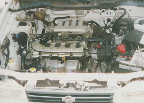 [Engine Compartment of a Car]